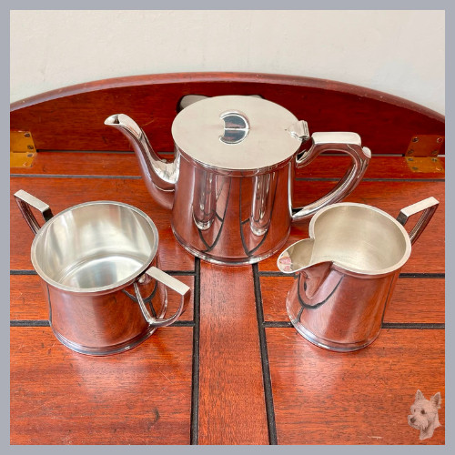 Walker hall art deco silver - walker, &