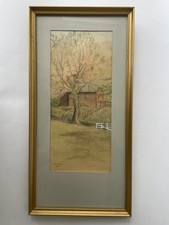 Original framed watercolour