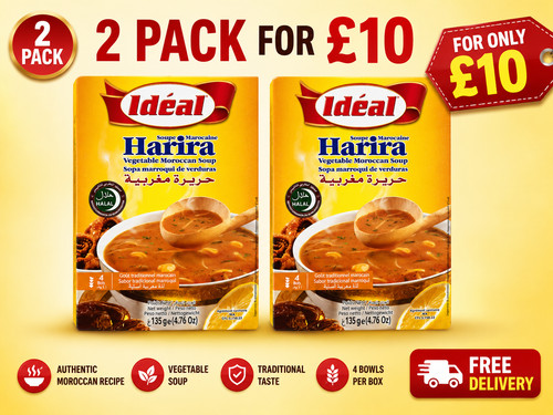 Pack moroccan harira soup 4 - pack,