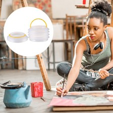 2Pcs Portable Folding Bucket Water Container for Outdoor Activities