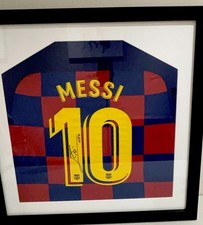 Autographed Lionel Messi