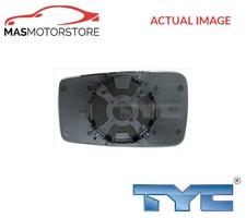 REAR VIEW MIRROR GLASS LHD ONLY LEFT TYC 302-0002-1 P FOR AUDI 80,90,B3,B4