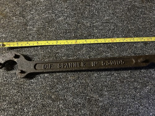Old dif wrench - dif, tool