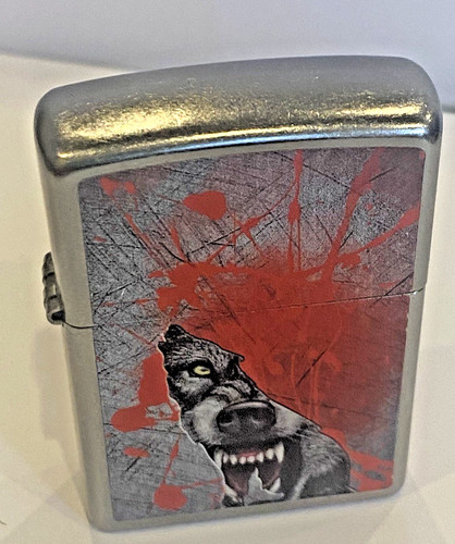 Zippo lighter engraved ghost - zippo,