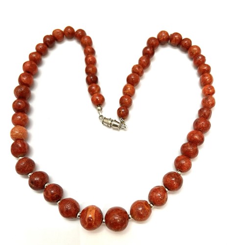 Vintage red apple sponge coral - red,