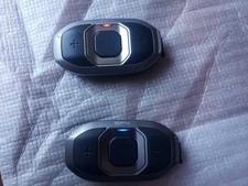 Sena SF4-02 Dual Pack Motorcycle Helmet Bluetooth Intercom Communcation System