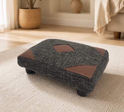 Handmade low footstool - low, –