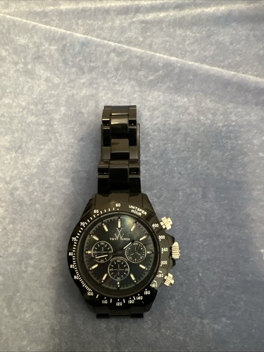 Toywatch black chrono me13bl - black,