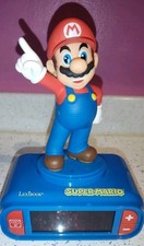 LEXIBOOK Kids DIGITAL ALARM CLOCK NIGHT LIGHT SNOOZE Super mario figure sounds