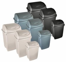Large plastic swing bin flip - large,