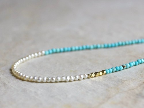Beautiful turquoise pearl - &,