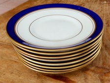 Royal Worcester Howard -Cobalt Blue -Gold Rim -Coffee Saucer -5 Inches 12.5 cm