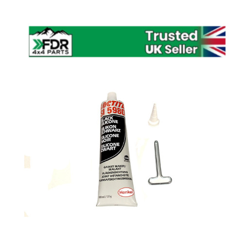 Loctite black silicone sealant - black,