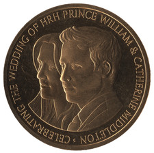 2011 Prince William and Catherine Middleton Royal Wedding Coin Collectable