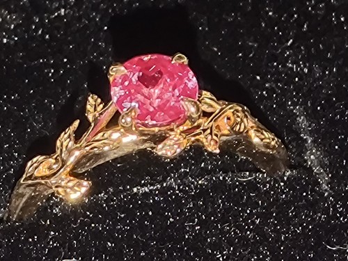 Ring 10k alexandrite gold - 10k,