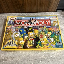 The Simpsons Monopoly Family Board Game - Parker Brothers, 