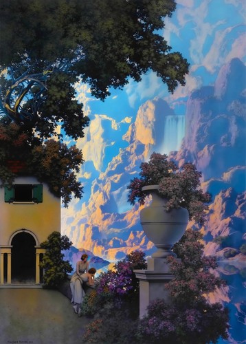 Maxfield parrish sunrise - parrish,