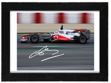 Jenson Button Signed Autograph