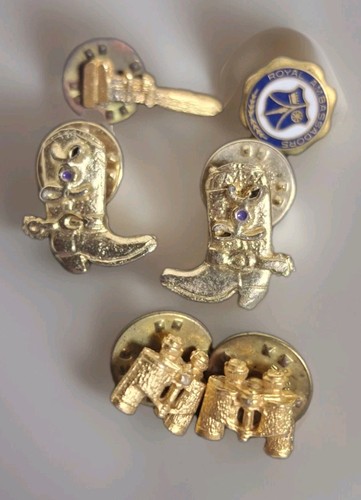 Lot collectible pins boots - collectible,