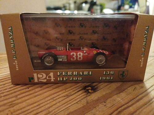Brumm r124 ferrari 156 red - brumm,
