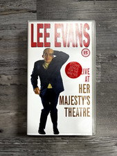 Lee Evans - Live At Her Majestys Theatre - VHS UK PAL Video - Very Good Conditio