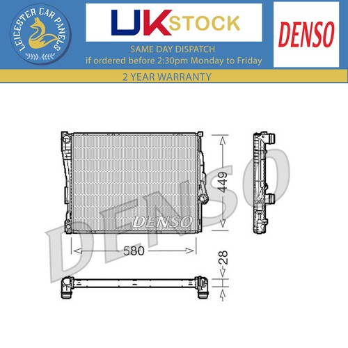 Denso radiator for - denso,