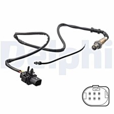 Black lambda sensor delphi - lambda,