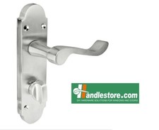 Bathroom Door handles Shaped