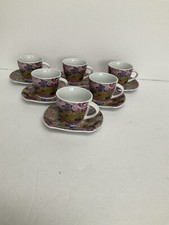 6 x Vintage Chinese Coffee Cup
