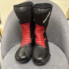 New Black/Red Mens Motorcycle