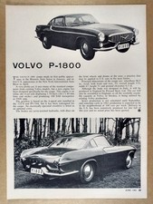 Volvo P1800 Introduction 1960