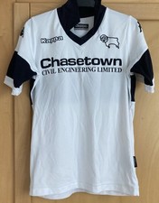 Derby County Football Club Vintage Official Kappa Kids Top Age 9/10/11
