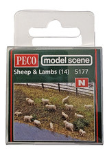 N Gauge Farm Animals Sheep &
