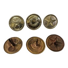 Pair shako hat chain Dimples "