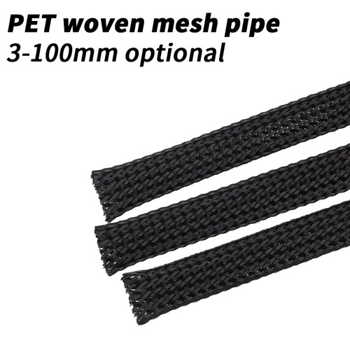 Black nylon mesh tube - nylon,