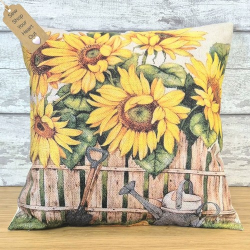 Summer sunflower cushions - summer,