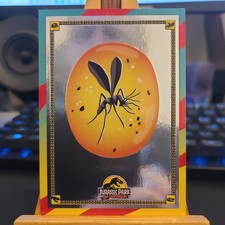 panini jurassic park 30th anniversary Extra Rare Mosquito in Amber #197