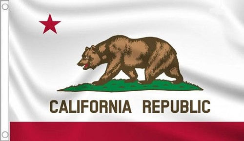 California flag 3 - flag, 3'