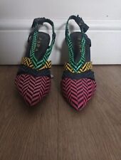 Ladies Zara Patchwork Heel