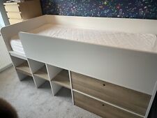 single cabin bed with desk