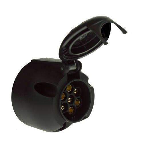 Pin trailer socket - trailer, 12n