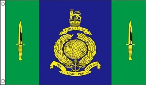Royal marines flag 3 - flag, 3'
