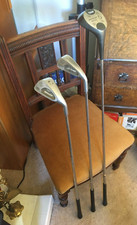 DUNLOP MAX.357 SET OF 3 GOLF CLUBS DRIVER5 AND SW & NO.5 IRON FAIR COND.