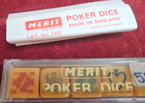 Merit poker dice - merit, j&l