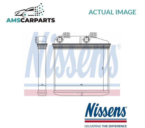 Heater radiator exchanger - radiator,