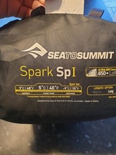 Sea to Summit Spark SP1 Ultra Dry Down 850+ Loft Compact Sleeping Bag Size L