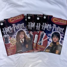 DeAgostini Harry Potter Chess Magazine Bundle NO PIECES 1 Through 23