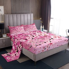 Cherry Blossoms Sheets King