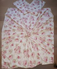Flora roses stripes double