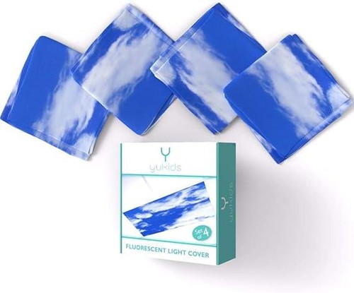 Fluorescent light covers for - light,